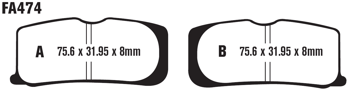 Standard Organic Brake Pads - Image 3