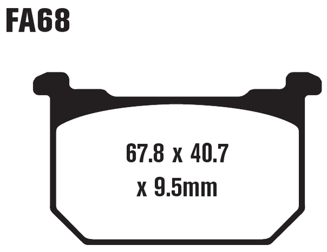Standard Organic Brake Pads - Image 3