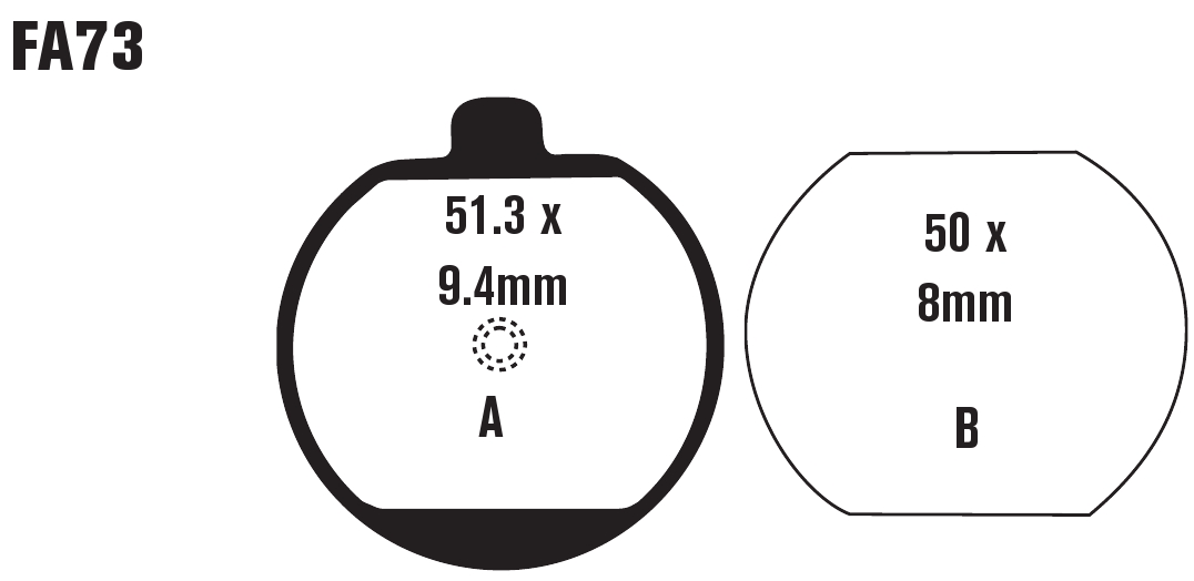 Standard Organic Brake Pads - Image 3