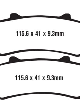 Standard Organic Brake Pads
