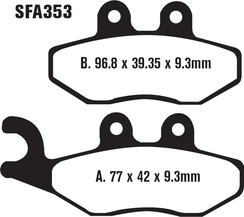 Standard Organic Brake Pads - Image 3