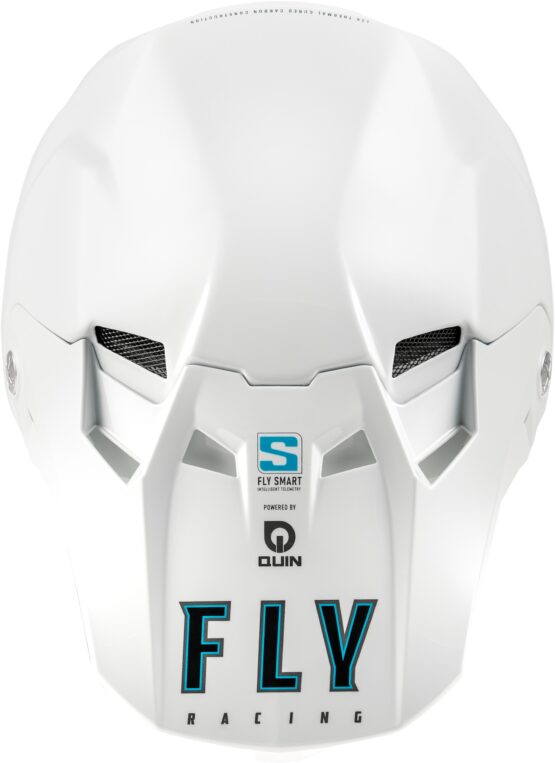 Fly Racing Formula S Carbon Solid Helmet White XL - Image 4