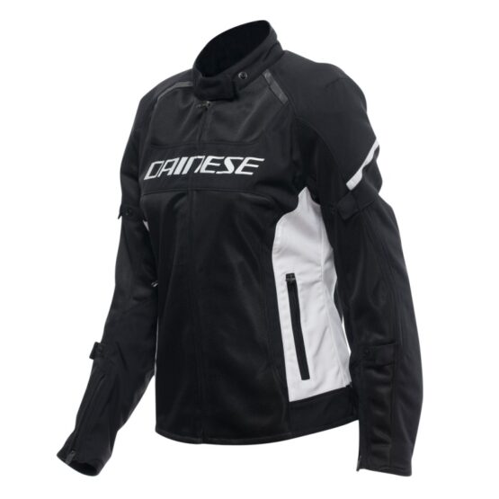 Dainese Air Frame 3 Tex Jacket Womens Black/White/White Size 40