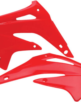 Acerbis Radiator Shrouds Red Plastic 2pc Fits 03-07 Honda CR85R/Expert