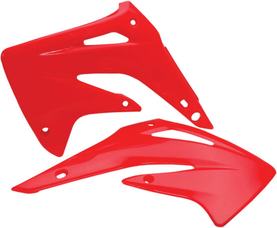 Acerbis Radiator Shrouds Red Plastic 2pc Fits 03-07 Honda CR85R/Expert
