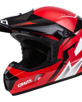 GMAX MX-46 Compound Helmet Red/Black/White Small