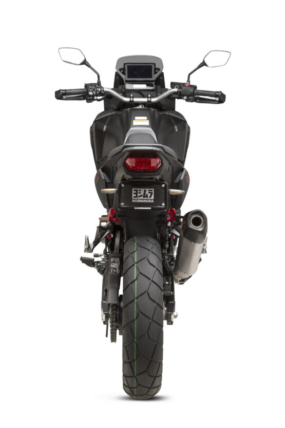 Yoshimura RS-12ADV Slip-On Exhaust SS/CF Silver Fits 20-22 Honda CRF1100L - Image 8
