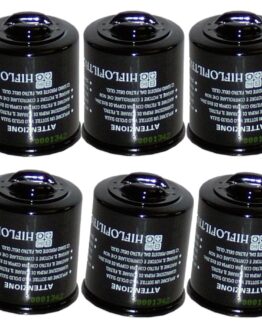 HF183 Oil Filter - Black - 6 Pack