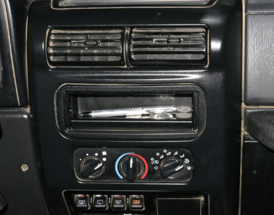 Tuffy Stereo Console Dash Cutout Tray Black - Image 2