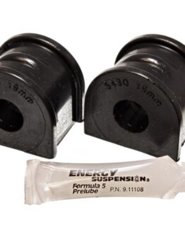 97-04 Chevy Corvette Black 19mm Rear Sway Bar Bushing Set - Reuse OE Brackets