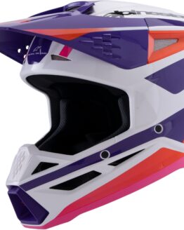 Alpinestars SM3 Heat Helmet Gloss Pink/Purple/White M
