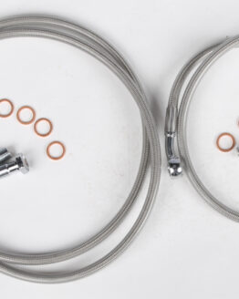 Front Stainless Steel Brake Line Kit