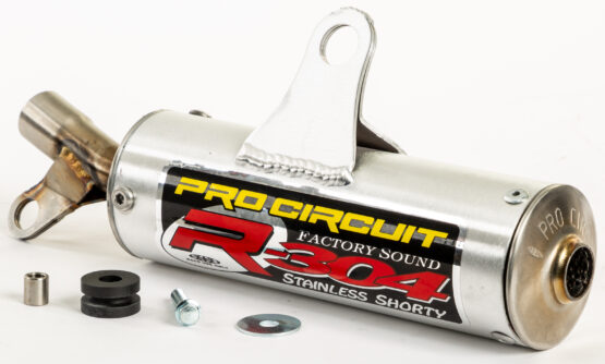 R-304 Shorty Aluminum Slip On Exhaust Silencer - Image 2