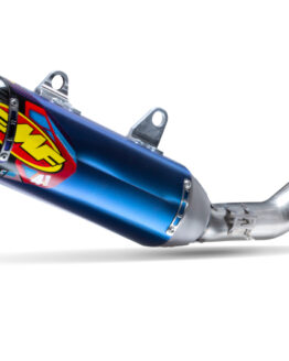 FMF Factory 4.1 RCT Slip-On Exhaust Anodized Titanium w/ Carb Cap