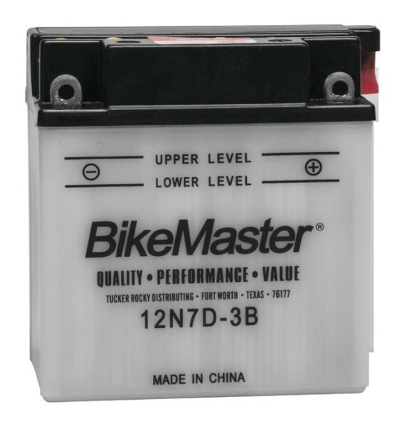 BikeMaster 12N7D-3B Conventional Battery 12V 75 CCA