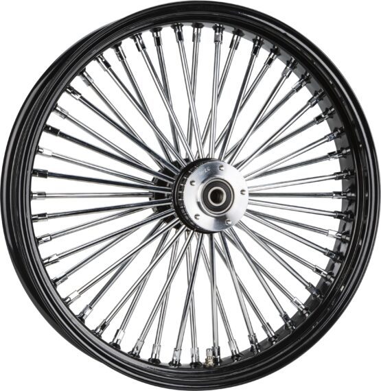 HardDrive Black 48-Spoke Front Wheel 21x3.5 1" Axle For 00-Up Harley