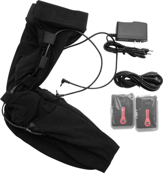 7V Heated Lithium-Ion Battery Sock Liners Y Harness Black Medium - Image 3