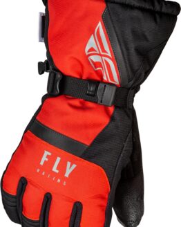Fly Racing Cascade Gloves Black/Red 3X-Large Snow