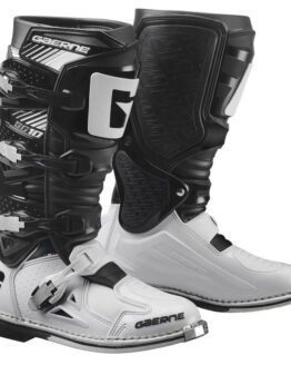SG-10 Motocross Boots Black/White US 10