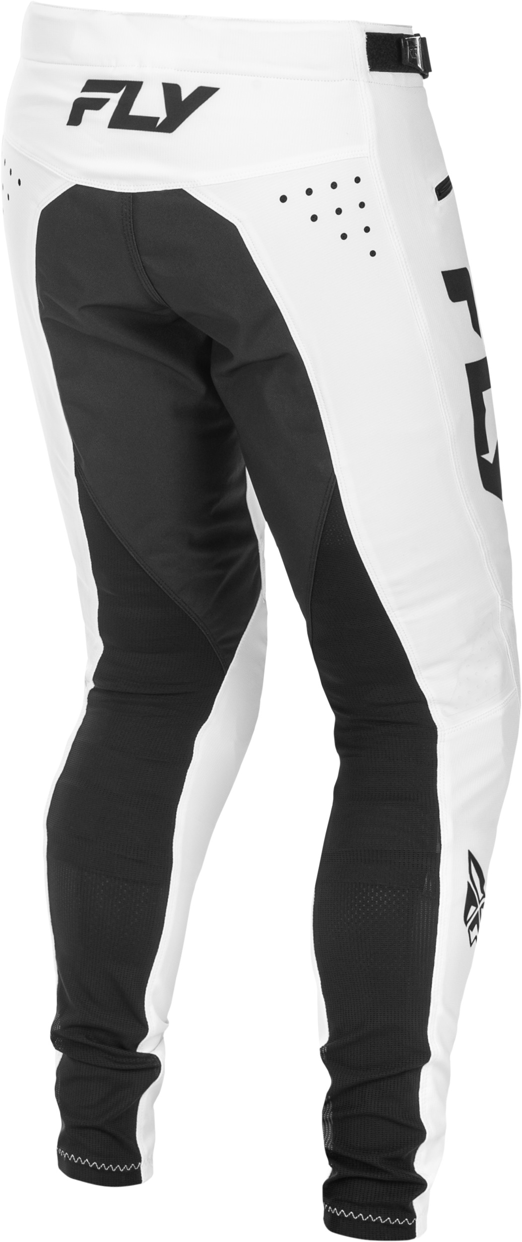 Fly Racing Youth Rayce Bicycle Pants White/Black Sz 22 - Image 4