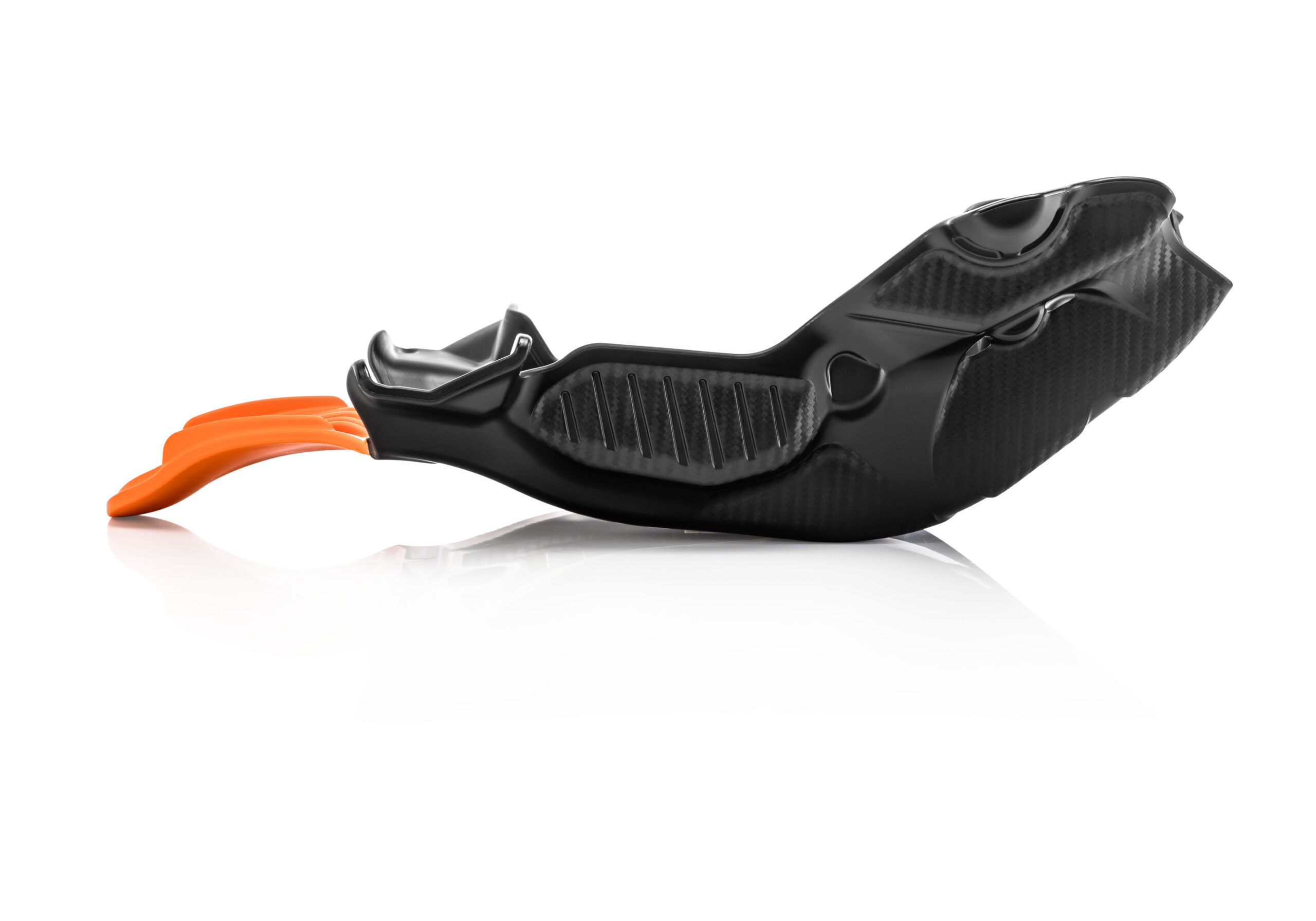 Skid Plate W/linkage Guard - Black & Orange - Image 4