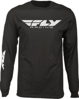 Corporate L/S Tee Black Small