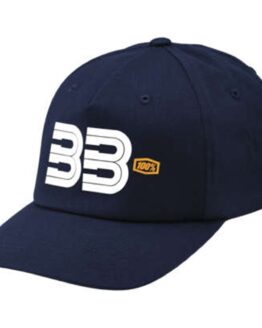 100% Bb33 Xfit Hat Nvy Sm/Md