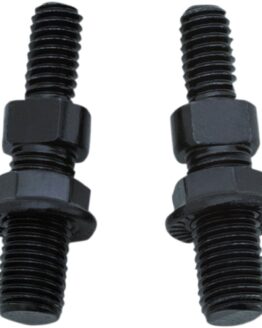 Kuryakyn Black Mirror Adapters M10 to 5/16 in, Fits Yamaha