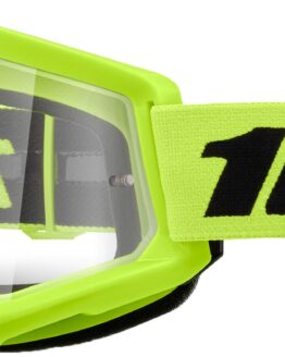 Strata 2 Yellow Junior Goggles - Clear Lens