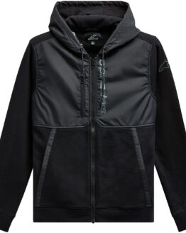 Aligned Hoodie Black/Black Medium by Alpinestars
