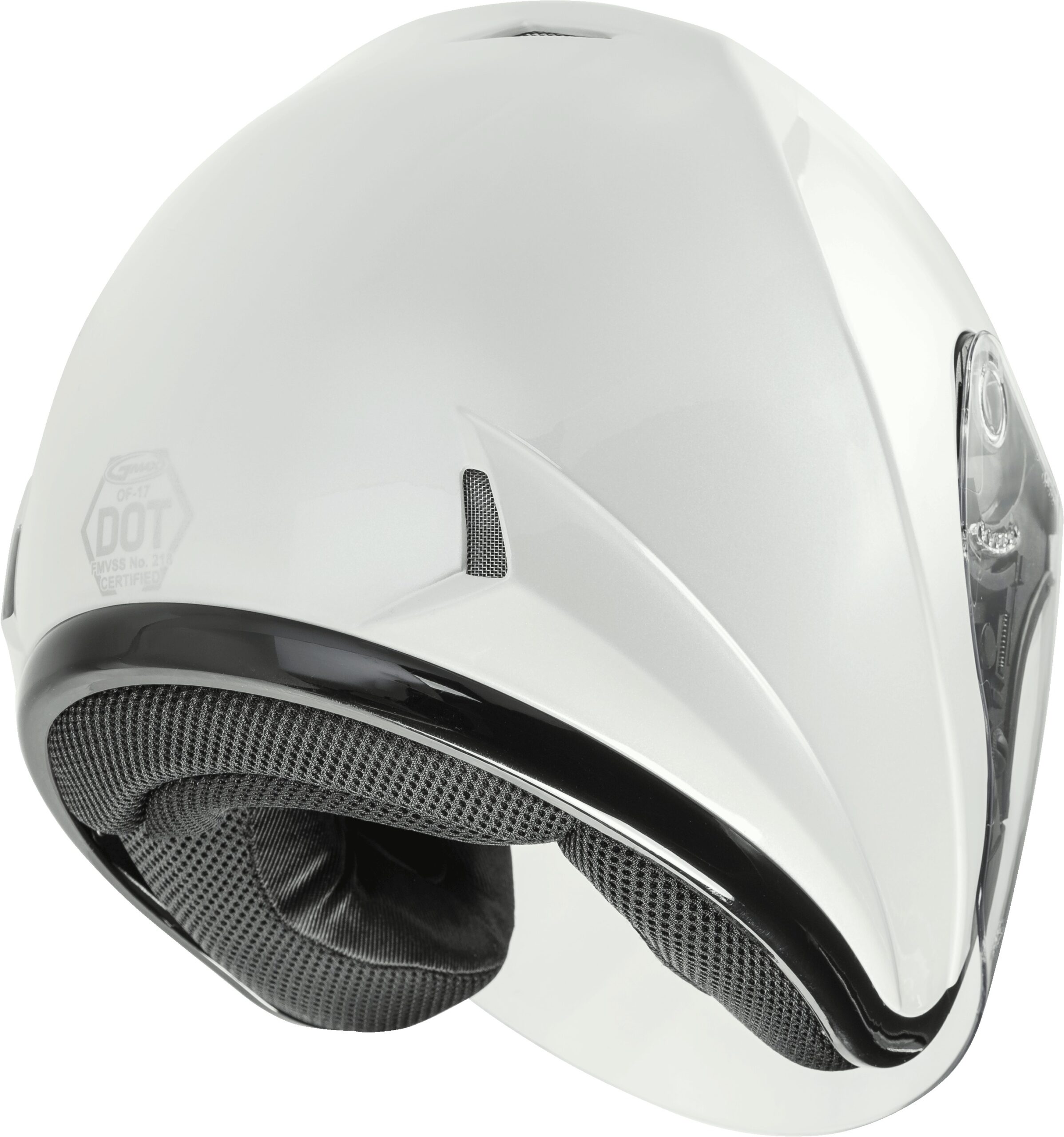 GMAX OF-17 Open-Face Helmet Pearl White Large - Image 4
