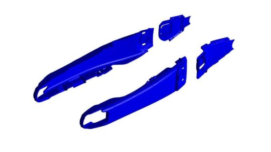 Blue Teketmagnet Swingarm Protector - Image 2