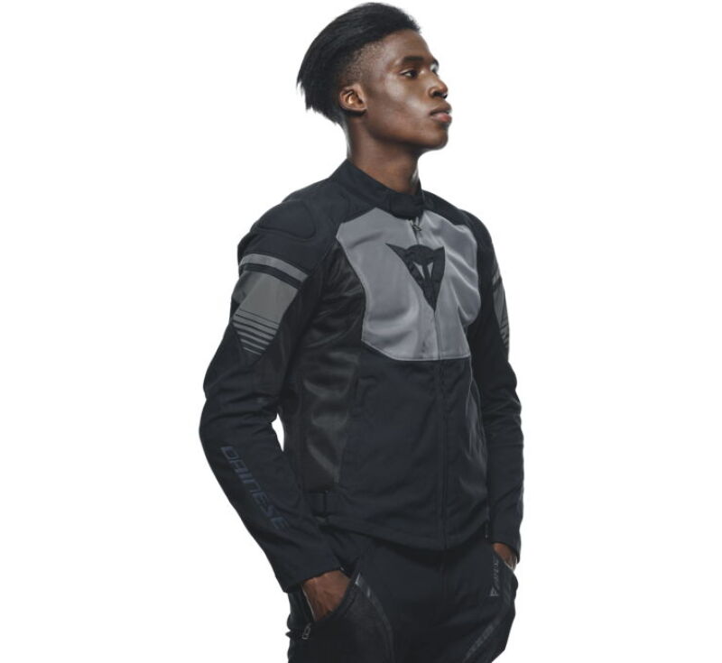 Dainese Air Fast Jacket Black Gray Size 58 Men's Textile - Image 15