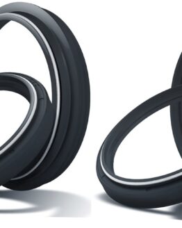 Complete Black Fork Oil & Dust Seal Kit For 46 mm Sachs Forks