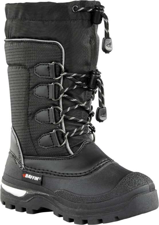 Baffin Junior Pinetree Boots Black Size 03 Youth Snow