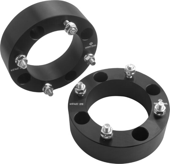 Open Trail Wheel Spacer 2in 4/137 10mm x 1.25mm Stud Black