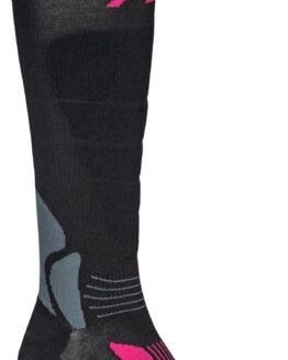 Fly Racing Snow Heavyweight Wool Socks Black/Pink SM/MD