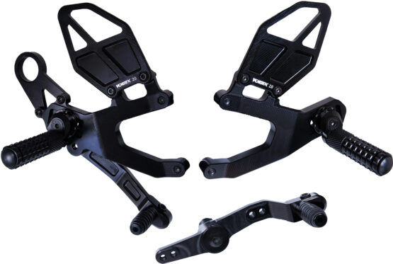 V3 Adjustable Rearset - Black