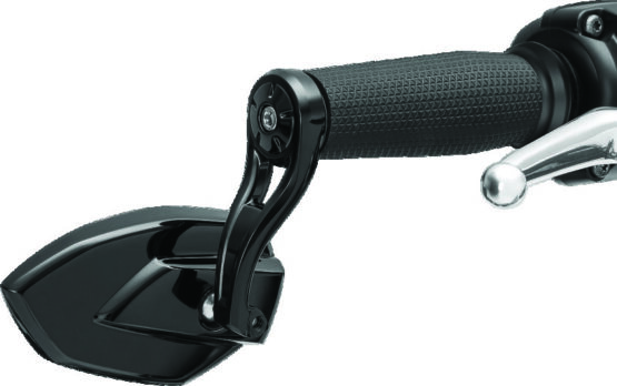 Kuryakyn Phantom Bar End Mirror Gloss Black - Image 2