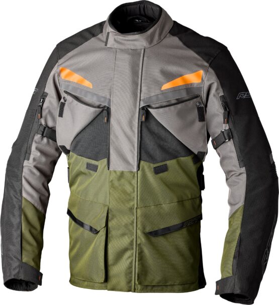 RST Maverick EVO CE Jacket Khaki/Grey/Orange XL