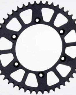 Works Triplestar Aluminum Rear Sprocket 52T - Black