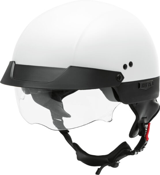 GMAX HH-75 Half Helmet White XL Gloss - Image 7