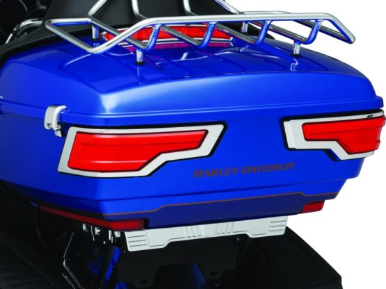 Tracer Tour Pak Rear Lights Chrome Red Lens - Image 3