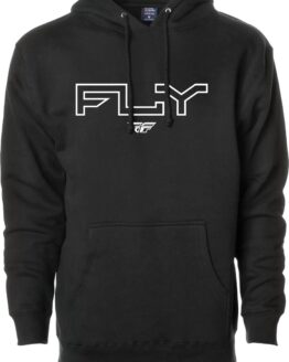 Fly Racing Edge Hoodie Black Medium