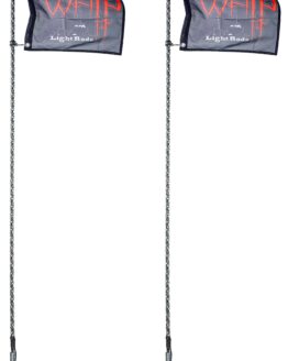 Whip It 5Ft Black Bluetooth RGB Chase Light Rod Set