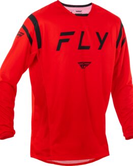 Fly Racing Kinetic Center Jersey Red/Black 2X-Large