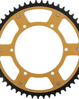 Supersprox Stealth Rear Sprocket 53T Gold 520 Chain Fits Kawasaki/Suzuki