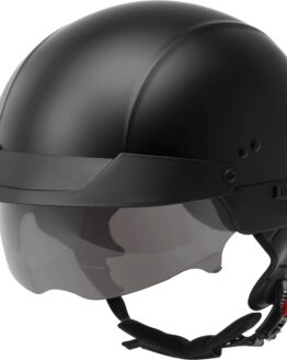 GMAX HH-75 Half Helmet Matte Black XS