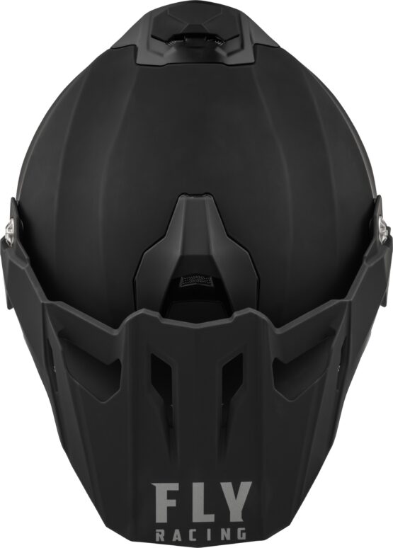 Fly Racing Trekker Solid Helmet Matte Black Medium - Image 5