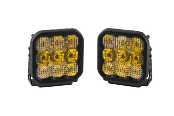 SS5 LED Pod Pro - Yellow Combo (Pair) - Image 3